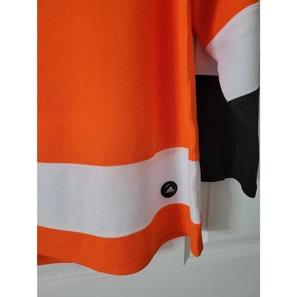 Adidas FLYERS HOME AUTHENTIC JERSEY Sz 46 (S) $180 - Picture 3 of 10